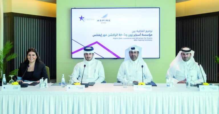 AZF, Attraction For Events sign MoU to host events in Aspire Zone