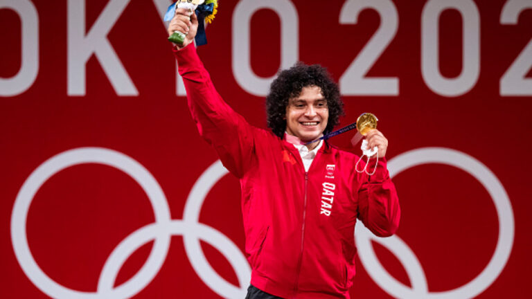 Qatar’s Ibrahim wins silver medal at World Weightlifting Championships