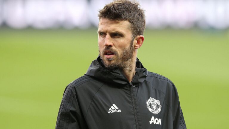 Carrick not in contact with Rangnick for Arsenal clash