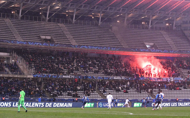 Paris FC and Lyon thrown out of French Cup for fan violence