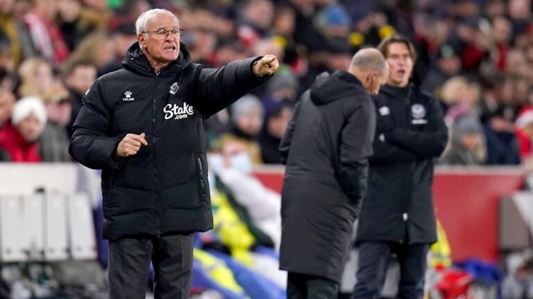 Watford not fit for ‘battle’, says Ranieri afer Brentford defeat