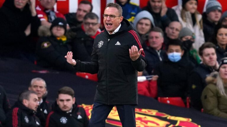 Rangnick starts Man Utd reign with win as Spurs stroll