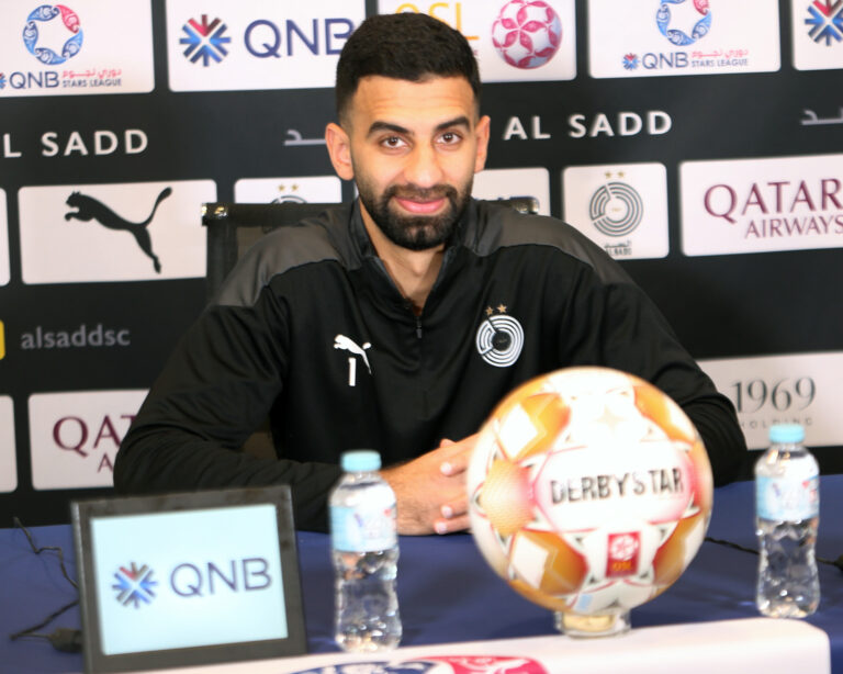 سعد الدوسري : مواجهة العربي ستكون صعبة وأعتلاء الصدارة يعطينا حافز