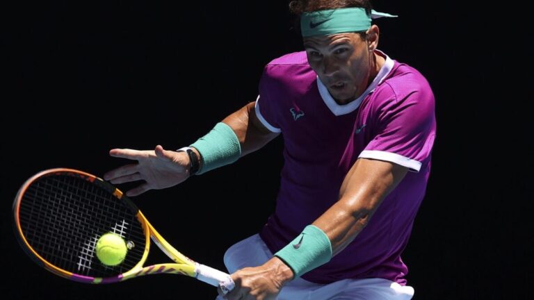 Australian Open: Rafael Nadal beats Yannick Hanfmann to ease into third round