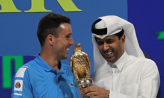 Spain’s Agut beats Basilashvili to win ATP Qatar Open