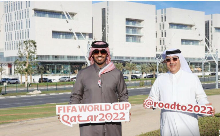 المبنى الأيقوني “2022”.. صرح معماري يحتفي باستضافة مونديال قطر