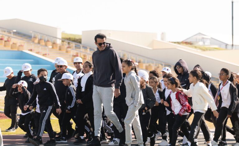 سمو الأمير المفدى يشارك في اليوم الرياضي للدولة