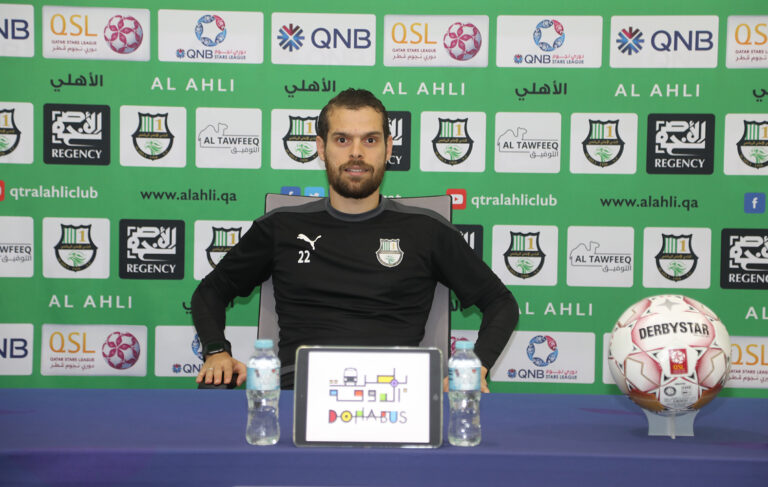 الدوكالي : مواجهة العربي صعبة ونتطلع للمواصلة في سكة الانتصارات