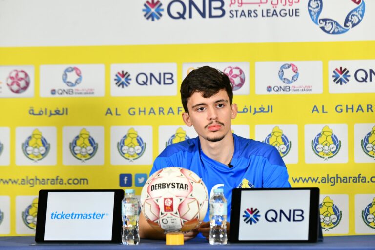 عبد الله الساعي : مباراة الريان مهمة وهدفنا الانتصار والنقاط الثلاث