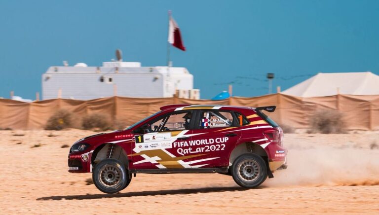 International competitors arrive in Doha for FIA Middle East Rally